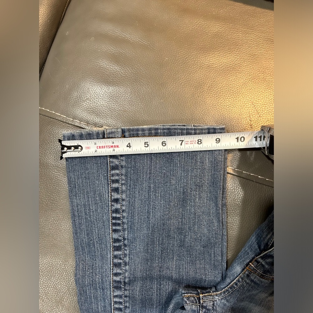 Refuge Classic Denim Wash Jeans size 9L Flare Bootcut Bellbottom Western - Picture 4 of 7